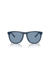 Oliver Peoples Roger Federer R-1 Sunglasses in Semi-Matte Blue Ash-Marine Color  4