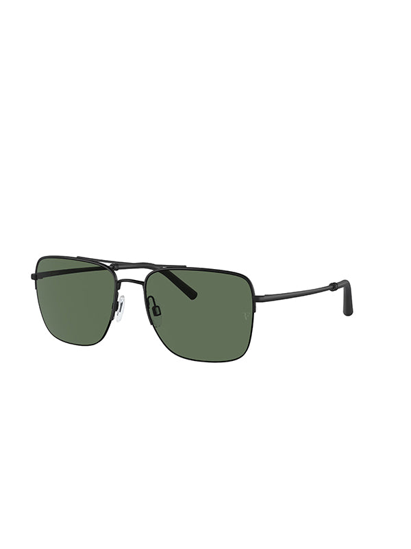 Oliver Peoples Roger Federer R-2 Sunglasses in Black/Matte Black -G-15 Polar Color
