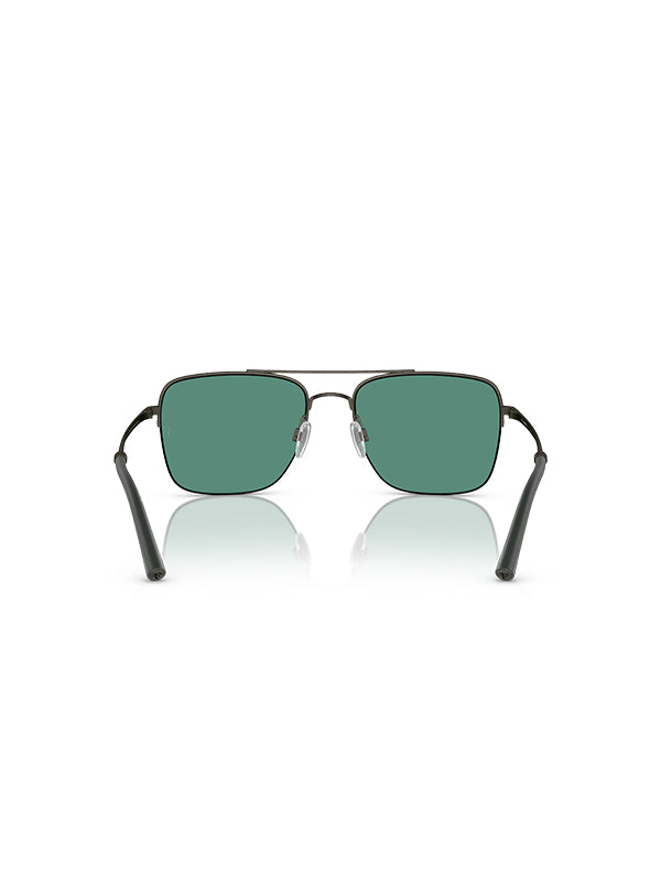 Oliver Peoples Roger Federer R-2 Sunglasses in Ryegrass/Pewter Forest Color 4
