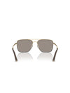 Oliver Peoples Roger Federer R-2 Sunglasses in Umber/Gold Desert Flash Mirror Color 5