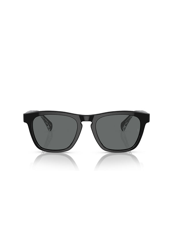 Oliver Peoples Roger Federer R-3 Sunglasses in Black Grey Polar Color 2