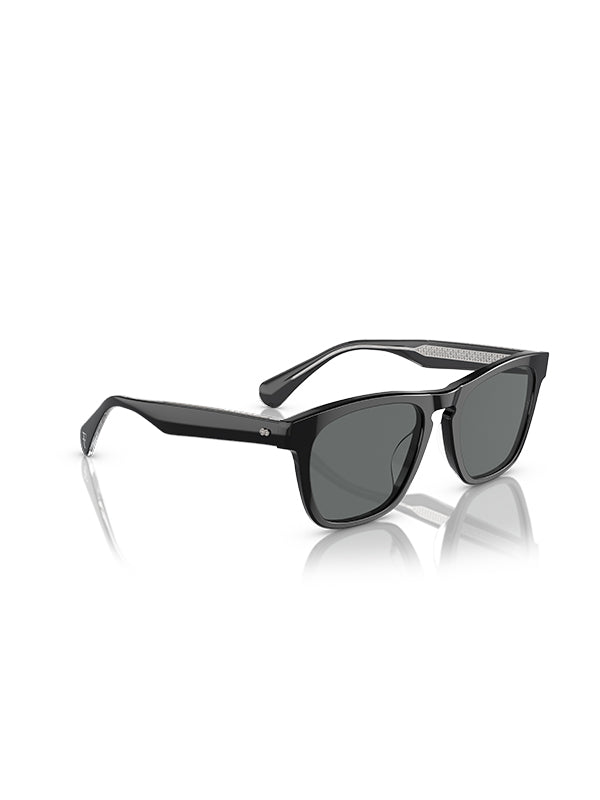 Oliver Peoples Roger Federer R-3 Sunglasses in Black Grey Polar Color 3