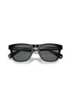 Oliver Peoples Roger Federer R-3 Sunglasses in Black Grey Polar Color 6
