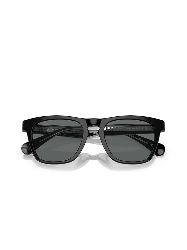 Oliver Peoples Roger Federer R-3 Sunglasses in Black Grey Polar Color 6