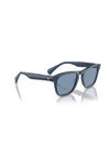 Oliver Peoples Roger Federer R-3 Sunglasses in Blue Ash Marine Color 3