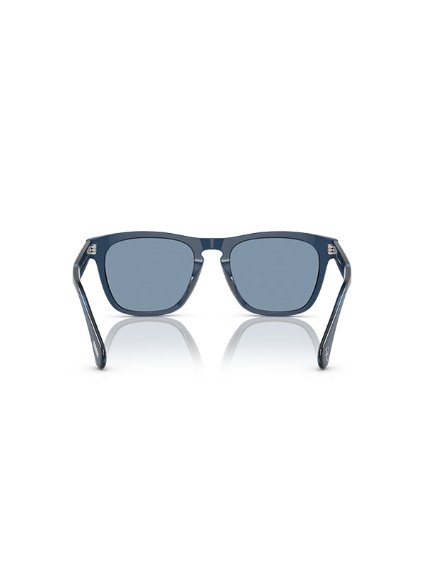 Oliver Peoples Roger Federer R-3 Sunglasses in Blue Ash Marine Color 5
