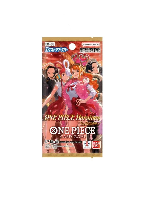 One Piece Card Game Japanese Extra Booster Pack One Piece Heroines Edition [EB-03] Booster Box