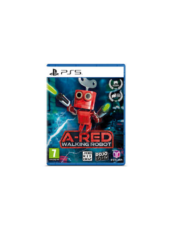 PS5 A RED WALKING ROBOT