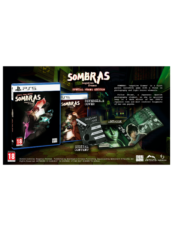 PS5 SOMBRAS: Negative Frames - Special Frame Edition