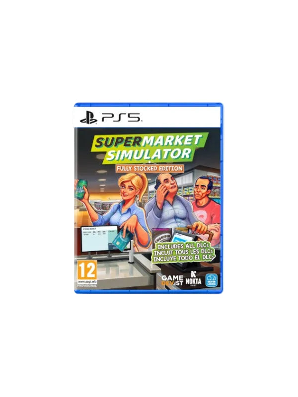 PS5 Supermarket Simulator Fully Stocked Edition