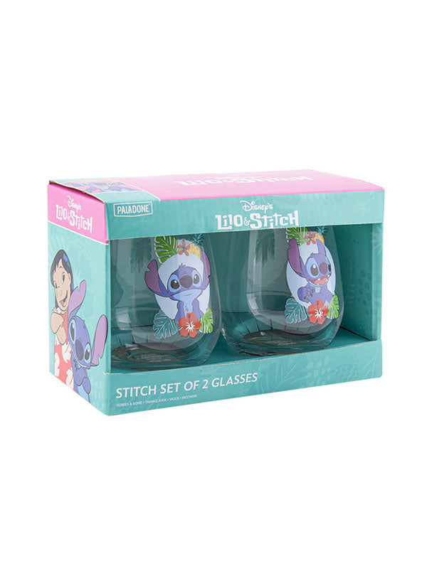 Paladone Disney Stitch Set of 2 Glasses 3
