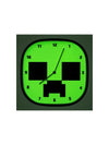 Paladone Minecraft Creeper Glow In The Dark Wall Clock 2