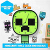 Paladone Minecraft Creeper Glow In The Dark Wall Clock 5