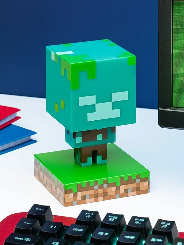 Paladone Minecraft Drowned Zombie Icon Light (#007) 3