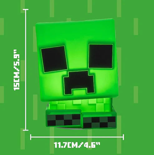 Paladone Minecraft Creeper SquishyGlo Silicone Light Rechargeable