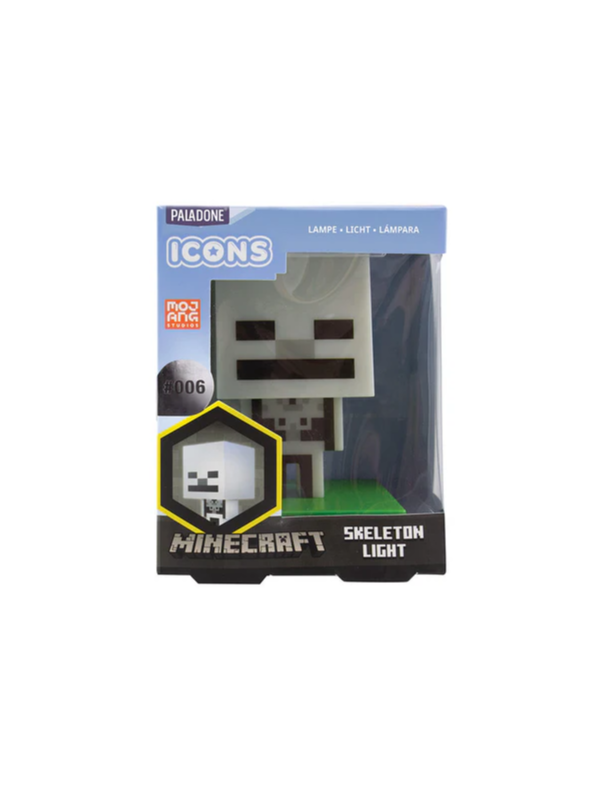 Paladone Minecraft Skeleton Icon Light (#006)