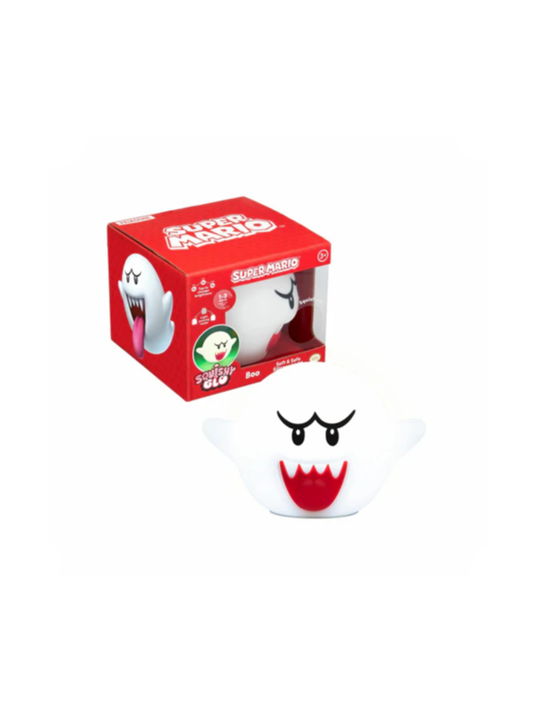 Paladone Super Mario Boo SquishyGlo Silicone Light Rechargeable