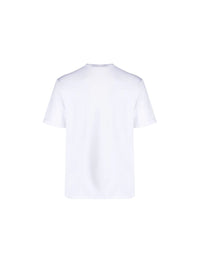 Palm Angels Logo Tag Round-Neck White Lounge T-shirt 2