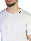 Palm Angels Logo Tag Round-Neck White Lounge T-shirt 5