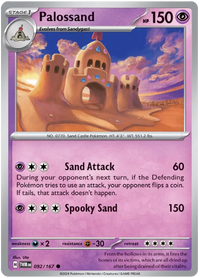 [Collector Troves] Pokemon Scarlet & Violet Twilight Masquerade Palossand Card