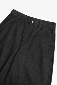 Parisian Twill Curved Wide Leg Jeans 9
