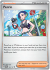 [Collector Troves] Pokemon Scarlet & Violet Twilight Masquerade Trainer Perrin Card