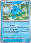 [Collector Troves] Pokemon Scarlet & Violet Twilight Masquerade Phione Card