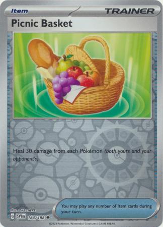 Pokemon Scarlet & Violet Picnic Basket Card reverse