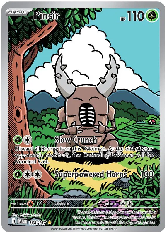 [Collector Troves] Pokemon Scarlet & Violet Twilight Masquerade Pinsir Card