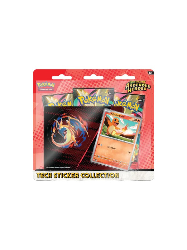 Pokémon Mega Evolution: Ascended Heroes Tech Sticker Collection (Charmander)