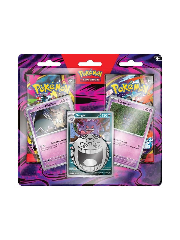 Pokémon TCG: Enhanced 2-Pack Blister (Gengar, Marshadow, and Team Rocket’s Mimikyu) 2