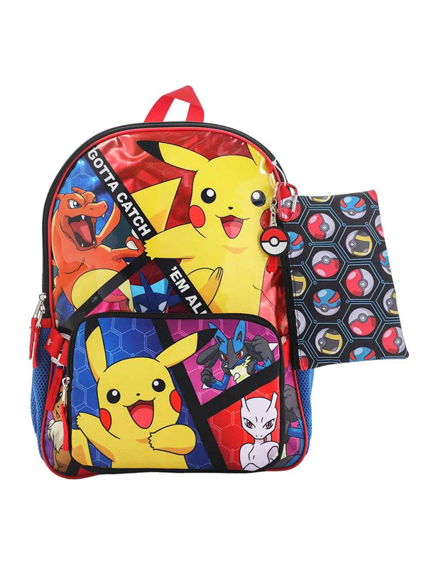 Pokémon 5 Pieces Set Backpack