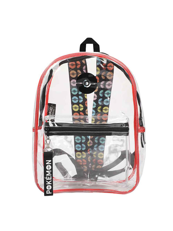 Pokémon Clear Vinyl Backpack & All Over Print Utility Case 5