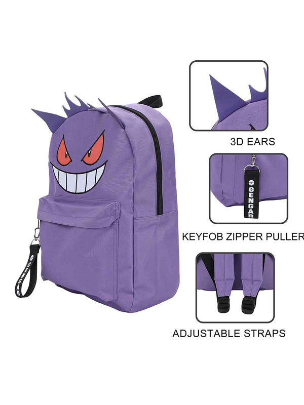 Pokémon Gengar Laptop Backpack 9