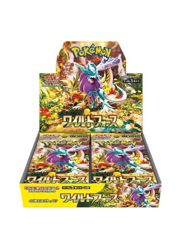 Pokemon Japanese Scarlet & Violet Wild Force Booster Box