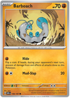 Pokemon Scarlet & Violet Obsidian Flames Barboach Card