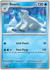 Pokemon Scarlet & Violet Obsidian Flames Beartic Card