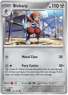 Pokemon Scarlet & Violet Obsidian Flames Bisharp Card