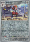Pokemon Scarlet & Violet Obsidian Flames Bisharp Card reverse