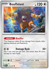 Pokemon Scarlet & Violet Obsidian Flames Bouffalant Card
