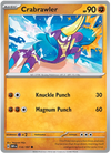 Pokemon Scarlet & Violet Obsidian Flames Crabrawler Card