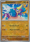 Pokemon Scarlet & Violet Obsidian Flames Crabrawler Card reverse