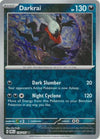 Pokemon Scarlet & Violet Obsidian Flames Darkrai Card reverse