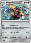 Pokemon Scarlet & Violet Obsidian Flames Kingambit Card