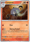 Pokemon Scarlet & Violet Obsidian Flames Lampent Card
