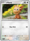 Pokemon Scarlet & Violet Obsidian Flames Lillipup Card