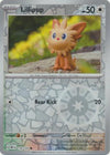 Pokemon Scarlet & Violet Obsidian Flames Lillipup Card reverse