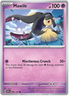 Pokemon Scarlet & Violet Obsidian Flames Mawile Card