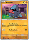Pokemon Scarlet & Violet Obsidian Flames Nosepass Card