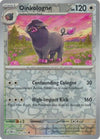 Pokemon Scarlet & Violet Obsidian Flames Oinkologne Card reverse #183
